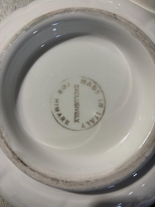 Himark Italian Fruit Bowl, 11" Dia x 4.25"H