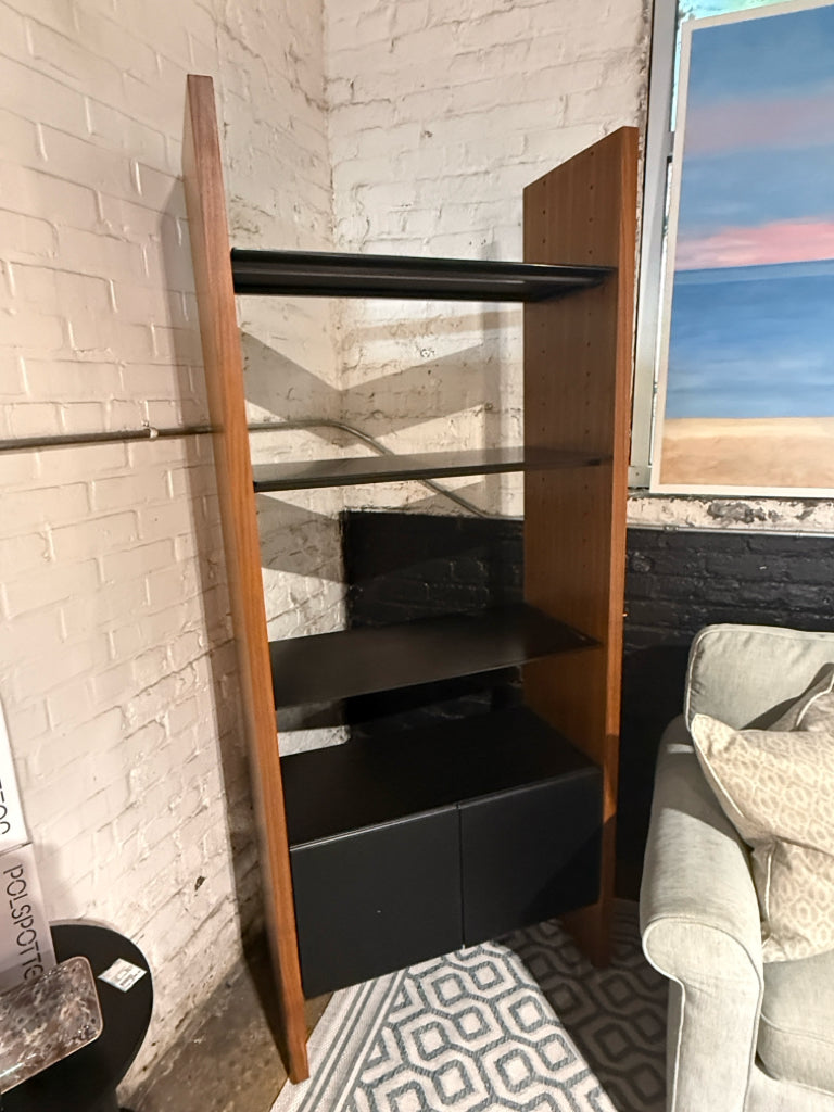BDI Semblance Storage bookshelf, 15.5"W x 17"D x 79"H