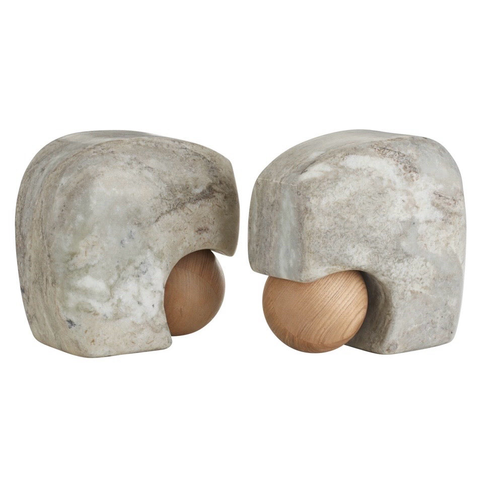 Melt Bookend (Set of 2), Arteriors, 8"W x 4.5"D x 8"H