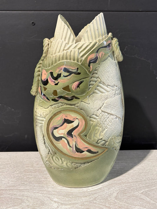 Gail Markiewicz Vase, 6.5"W x 3.5"D x 12.75"H