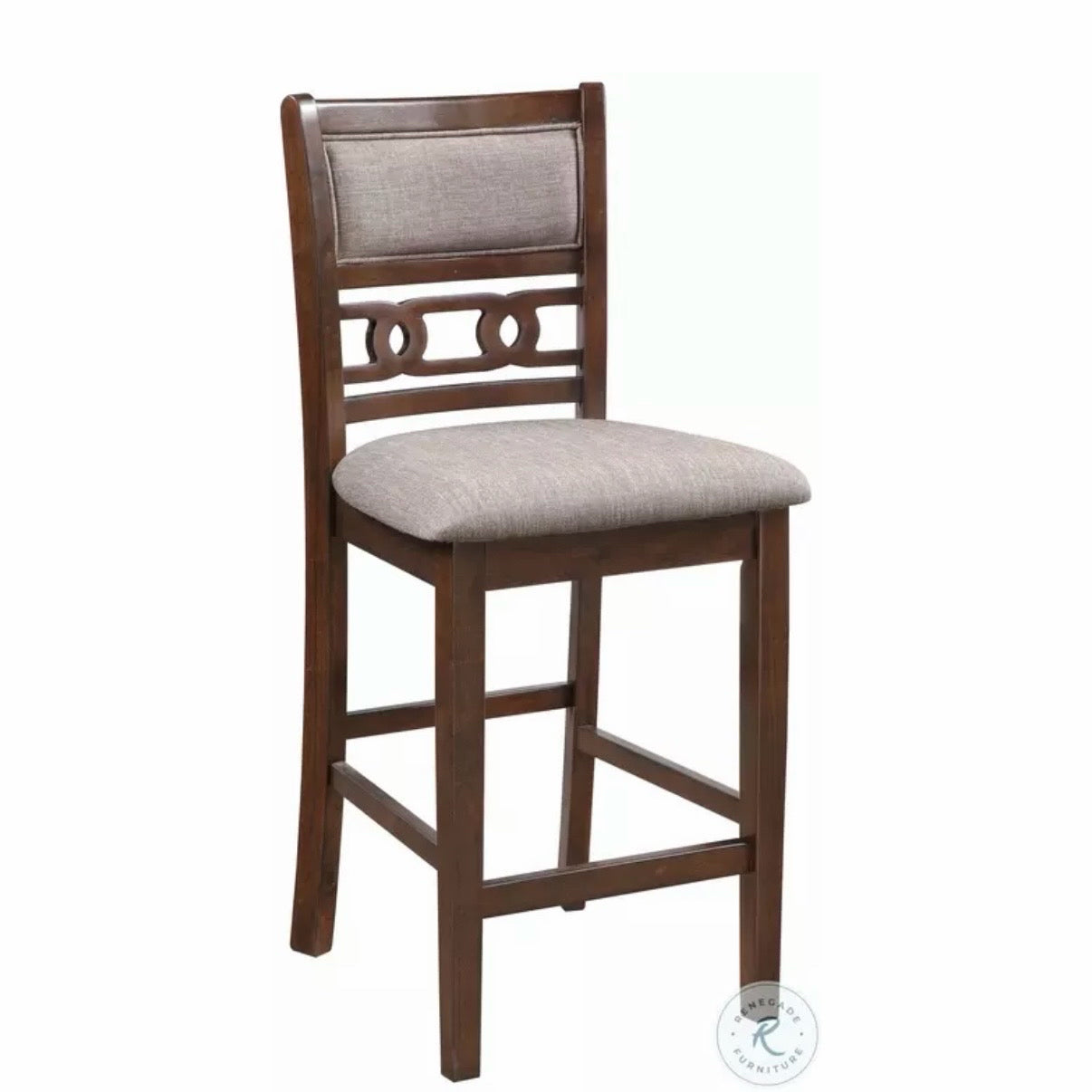 NEW Gia 5-Piece Counter Height Dining Table & Chairs, Cherry, 42" Dia x 63.25"H