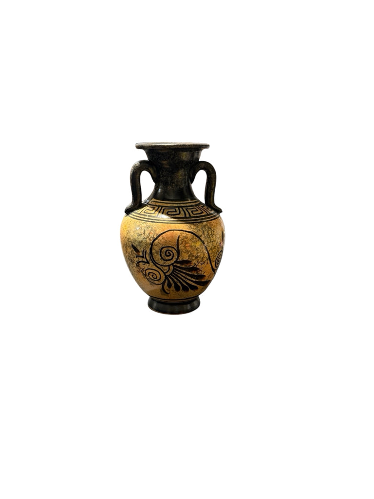 Grecian souvenir vase, small, 5"H