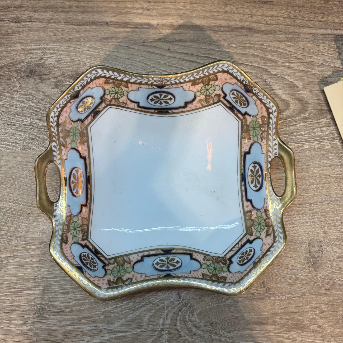 Nippon Trinket Dish, 7"W x 6"D x 1"H
