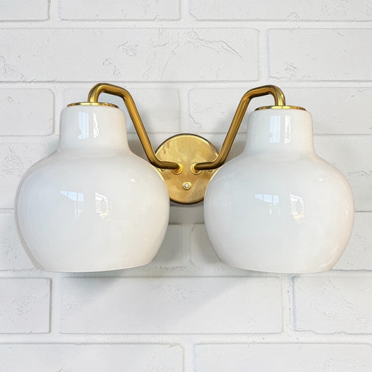 Louis Poulsen VL Ring Crown Wall Sconce, 16.7" W x 12"D x 9.2"H