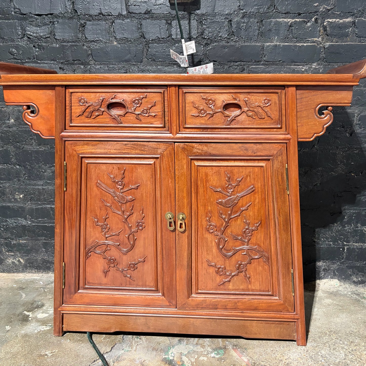 VTG Rosewood Altar Cabinet 39" W x 15" D x 30 H
