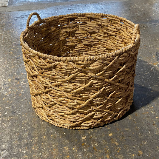 Round Seagrass Basket, 19"D x 15"H