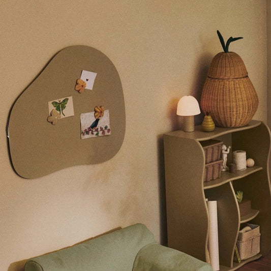 Ferm Willora Magnetic Board, Cashmere, 32.3"W x 27.6"H x .8"D