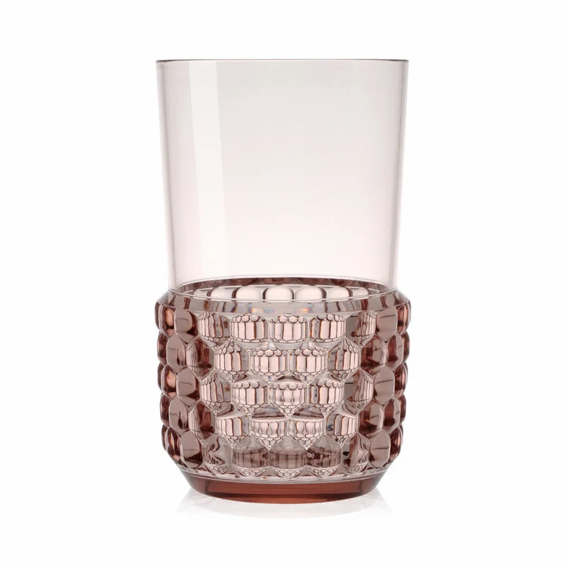 Jellies Large Glass (Set of 4), Rose