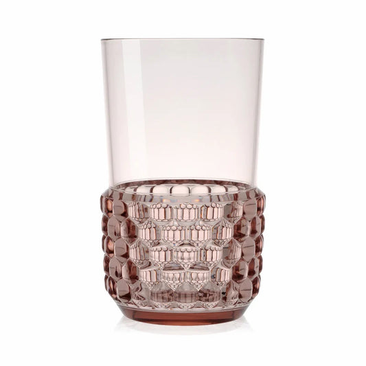 Jellies Large Glass (Set of 4), Rose