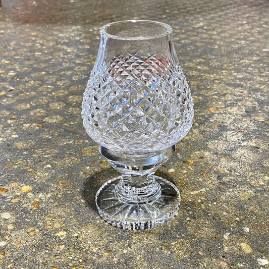 Waterford Crystal Alana Hurricane Lamp, 7"H x 4"D