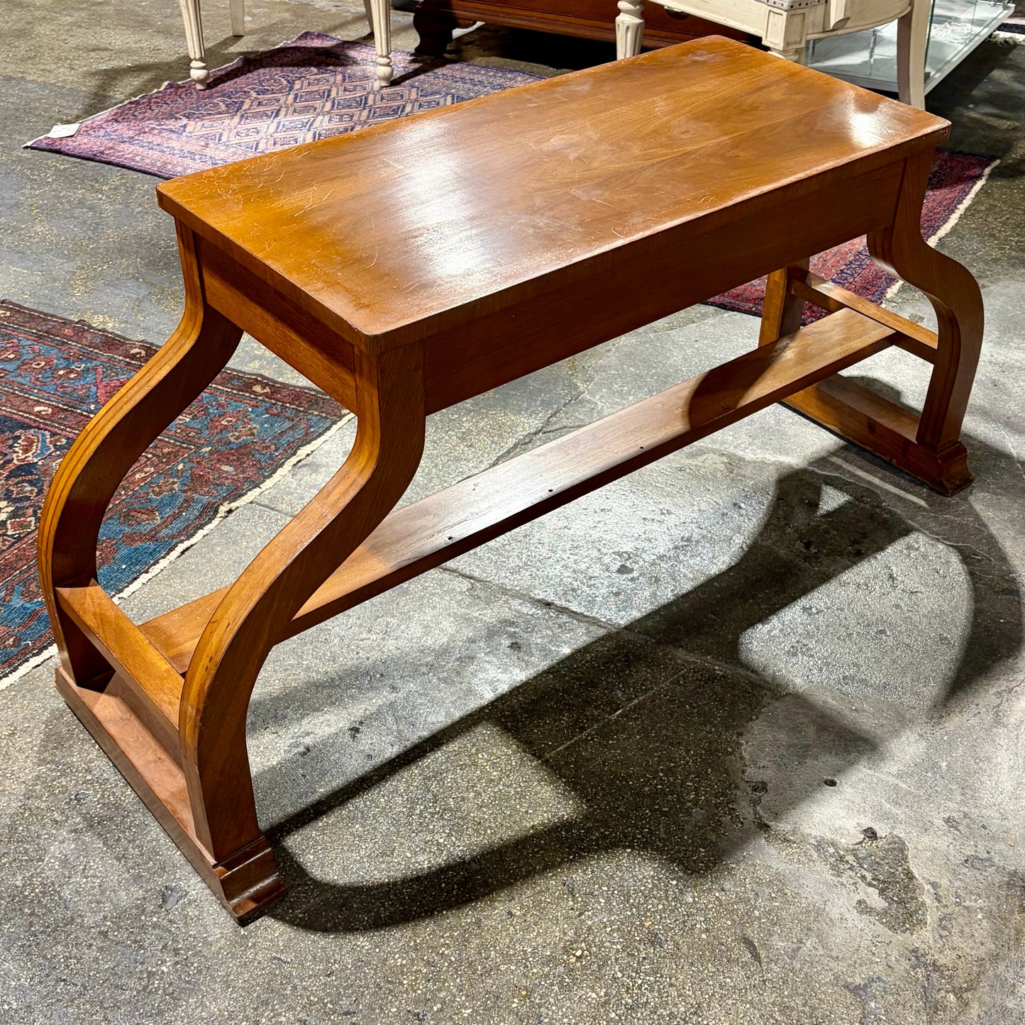VTG Solid Wood Organ Bench, 49"W x 17"D x23.5"H
