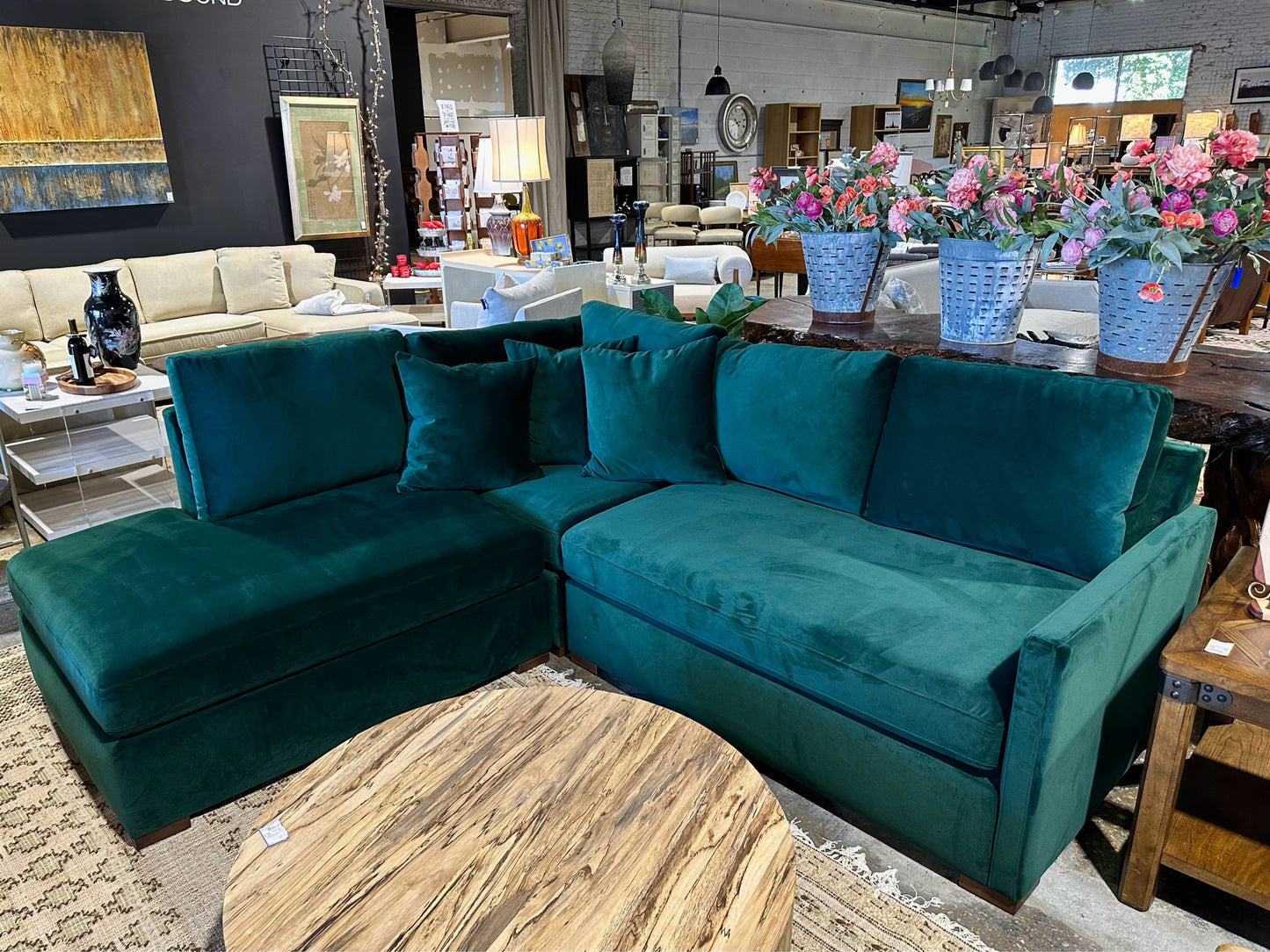 Scarlett Sectional, 138" W x 39" D x 36" H