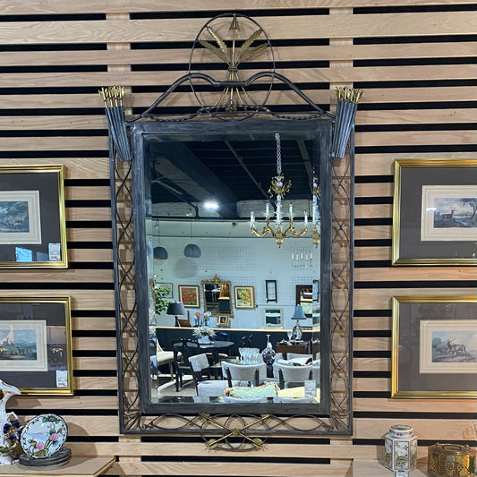 Maitland Smith Mirror, 34"W x 56.5"H x 1.5"D