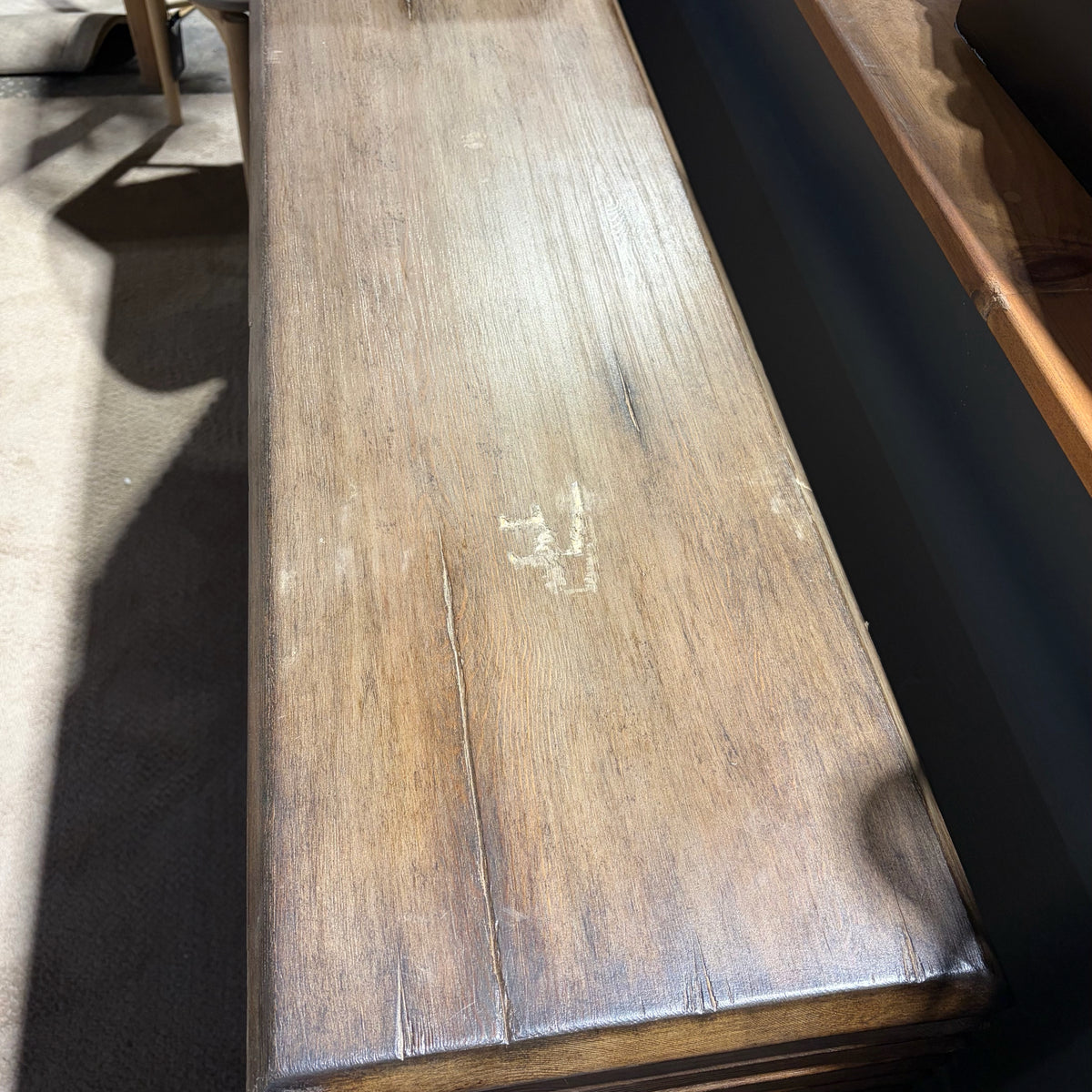 Stacked Console Table, AS IS, 63"W x 13"D x 32"H