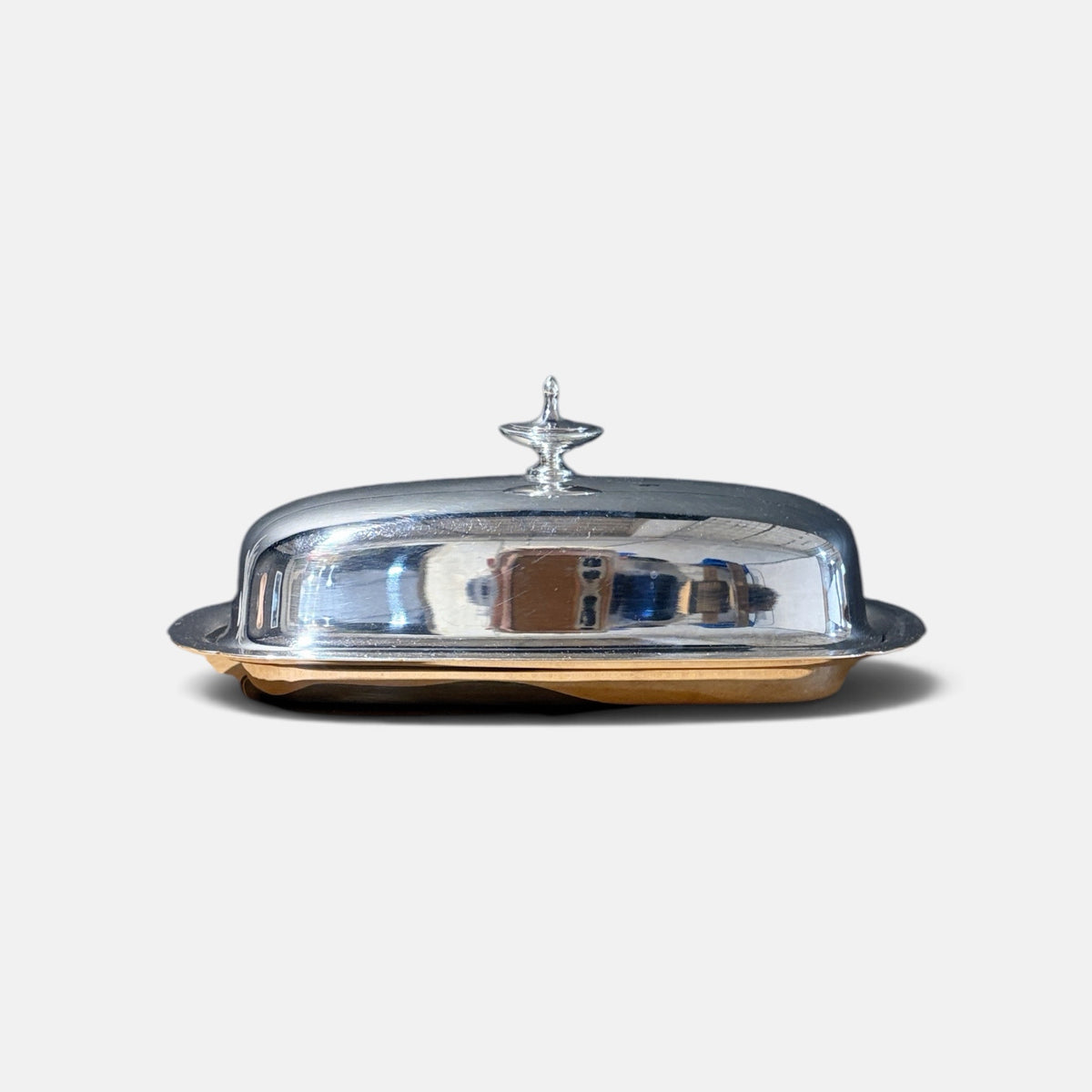 Silver Plated Butter Dish