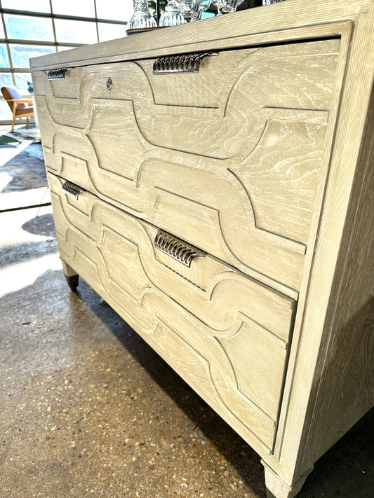 NEW Octavia file chest, pearl gray, 47.5"x22.5"x34.5"H