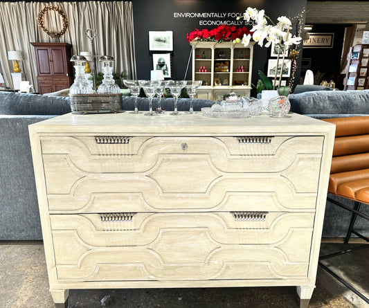 NEW Octavia file chest, pearl gray, 47.5"x22.5"x34.5"H