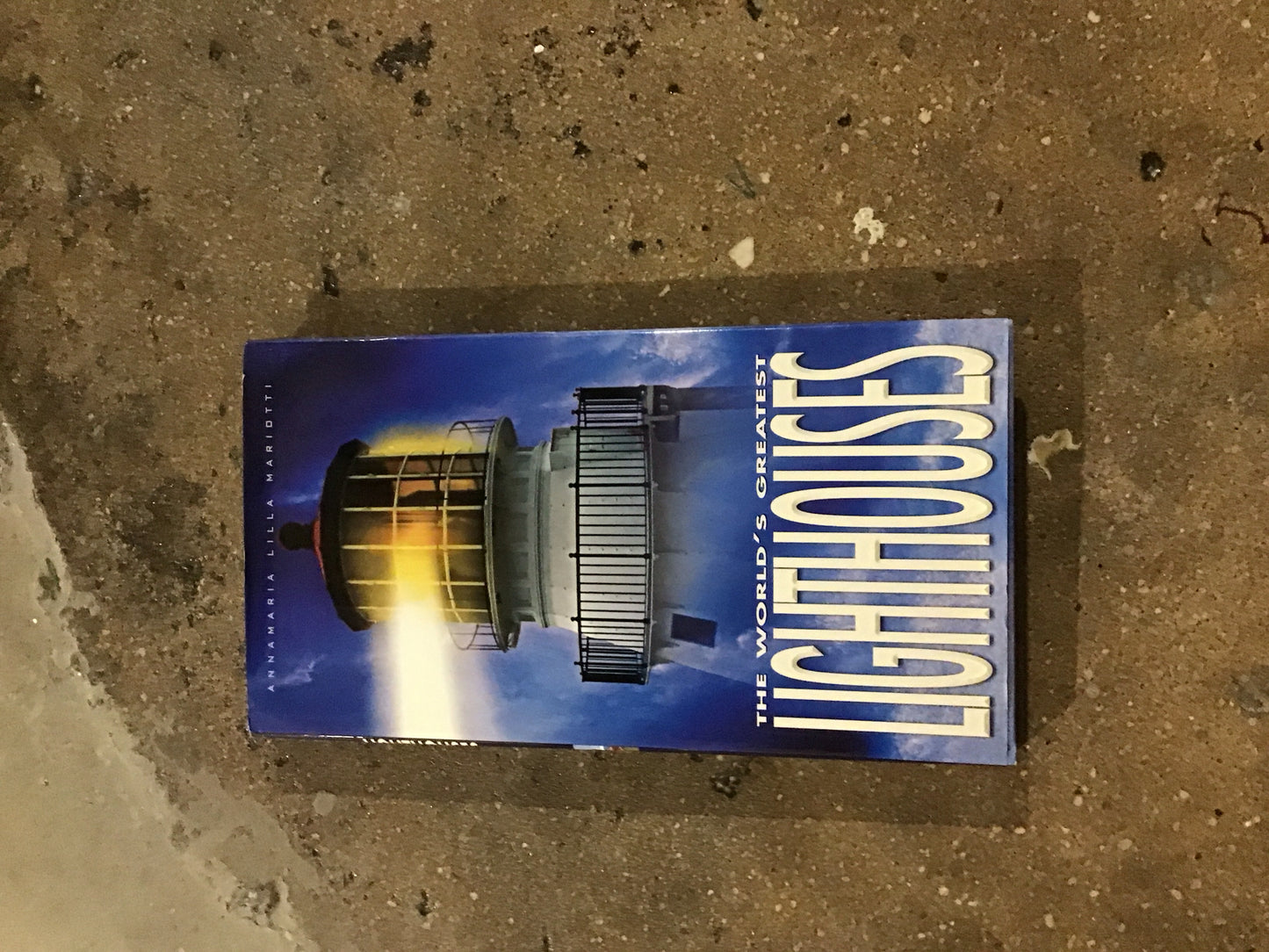 The World's Greatest Lighthouses Book by Mariotti 15"L x 8"Wx .5" D