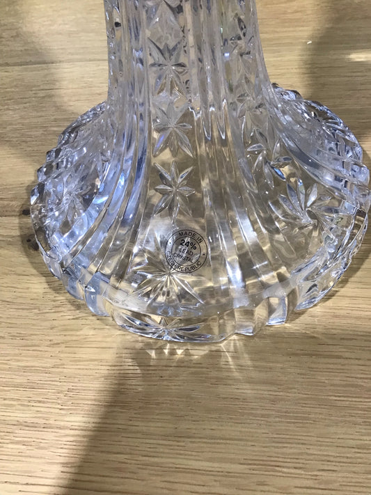 Towle Leaded  Crystal Pedestal Bowl 14.5" H x 10" dia