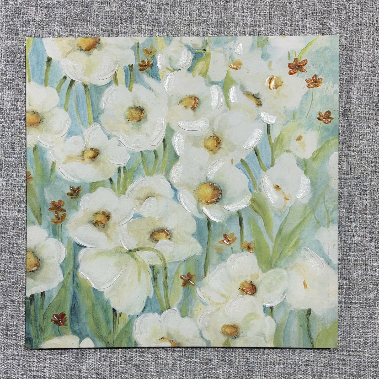 Spring Flowers Wall Art, 24" x 24"