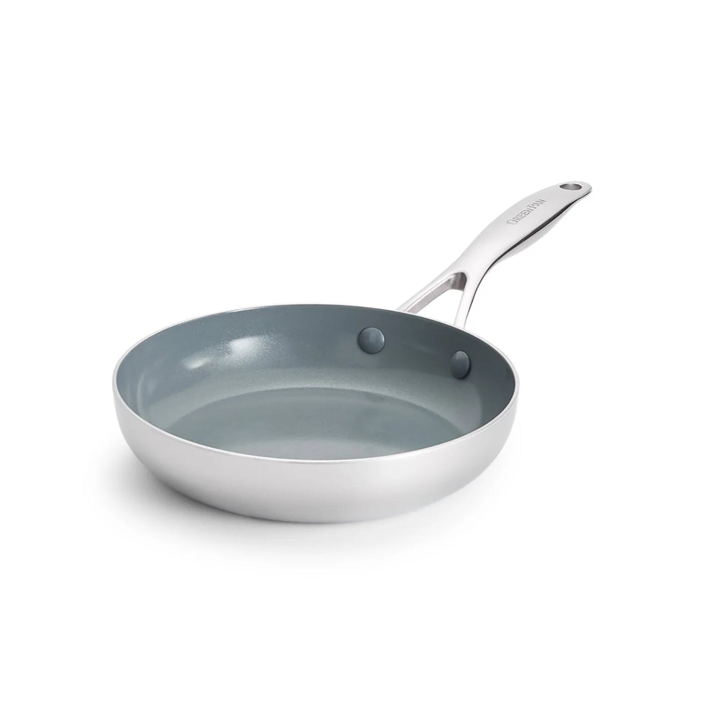 Greenpan Valencia Pro 8" Frypan, Stainless Steel & Ceramic Nonstick Coating
