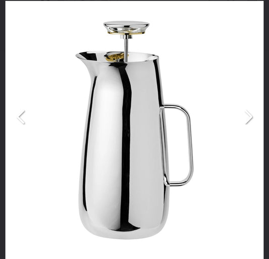 Norman Foster Tea Press & Vacuum jug, stainless steel