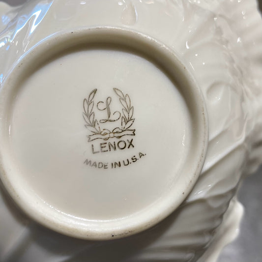 Lenox Double Leaf Dish, 10.25" x 5.5"D x 3"H