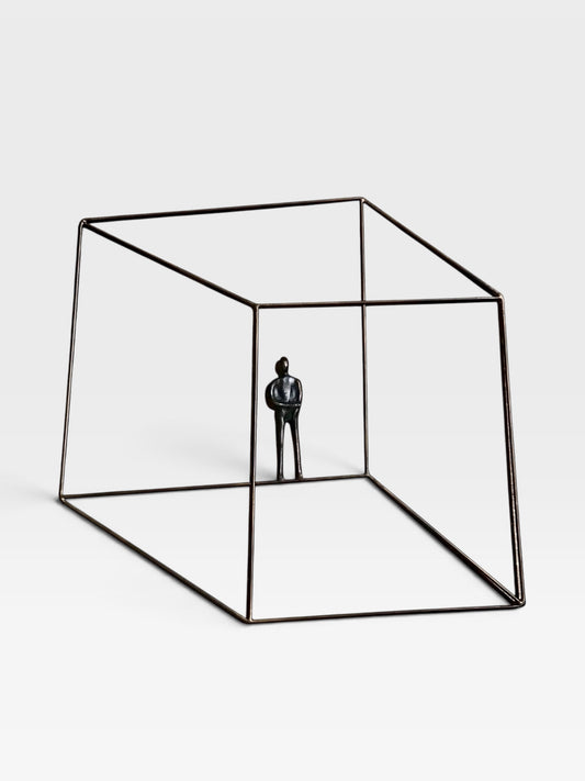 Perspective Wire Wall Art, 22"W x 23"H x .4"D