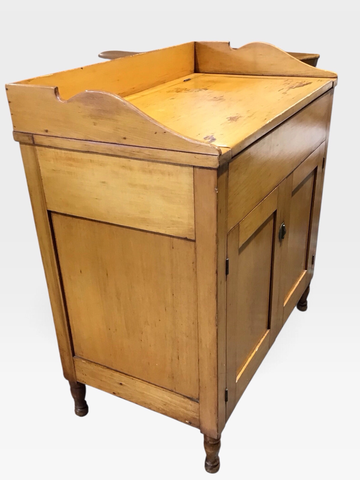 ATQ Dry Sink Cabinet, Pine, 30L x 17W x 33H