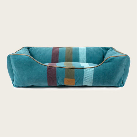 Pendleton Pets Classics Kuddler, Large, Cabin Stripe Shale, 36"W x 27"D x 10"H