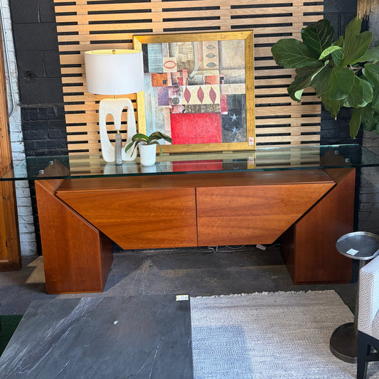 VTG Roche Bobois "Brooklyn Sideboard", 98.5"W x 19.5"D x 33.75"H