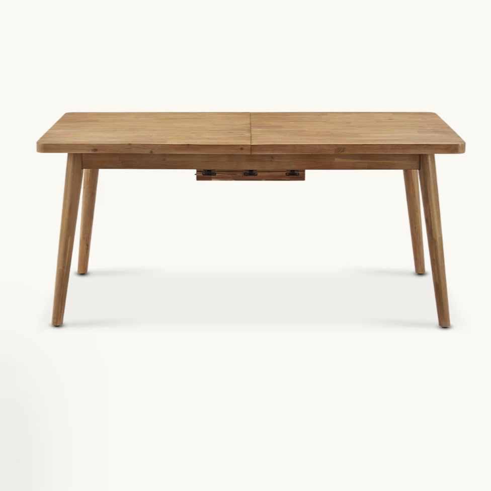 Seb Extendable Dining Table, 74.8"-94.5""W x 39.4"D x 29.5"H