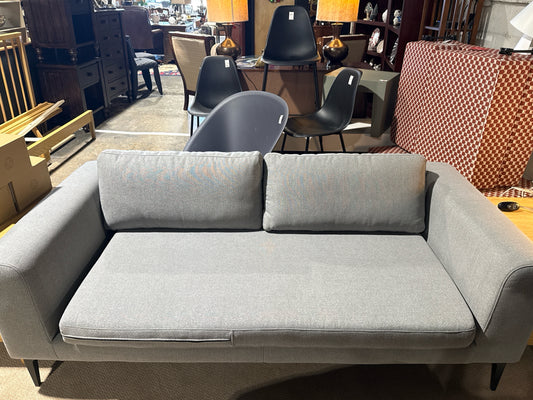 Sutro Sofa, Graphite, AS IS, 78"W x 38"D x 26"H