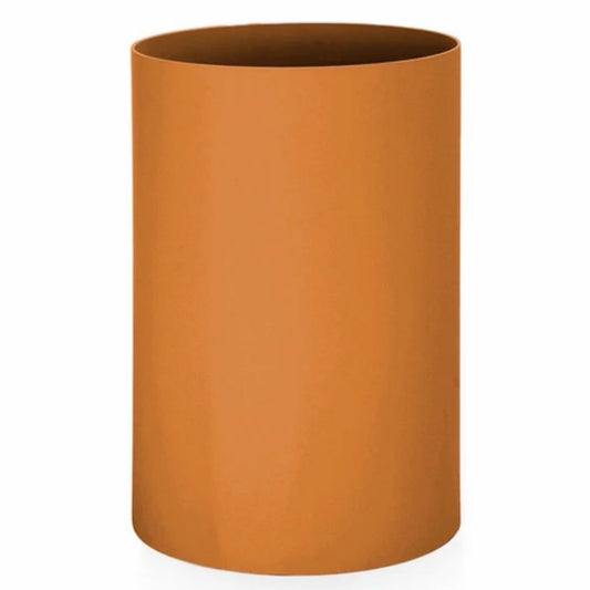 Kartell Waste Basket, Orange, 9.9"Dia x 15"H