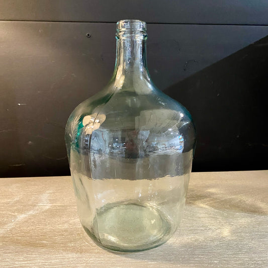 Recycled Glass Jug, 12"H x 7"Dia