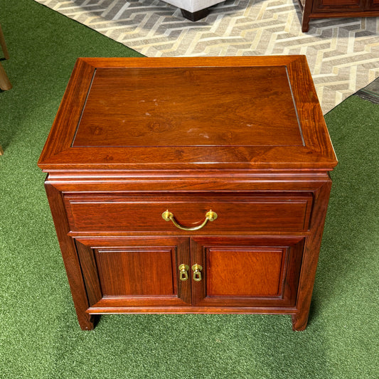 Ming Style Rosewood Side Table, 24"W x 16"D x 23"H