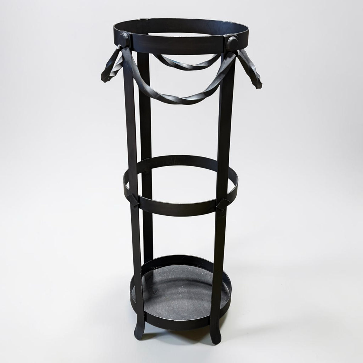 Iron Umbrella Stand, 24"H x 9"Dia