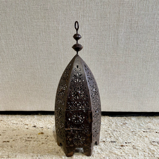 LRG. Moroccan Lantern, 8.25"W x 8.25"D x 22.5"H