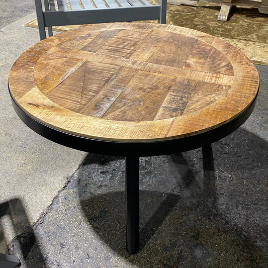 Found & Fable End Table, 28" D x  17"H
