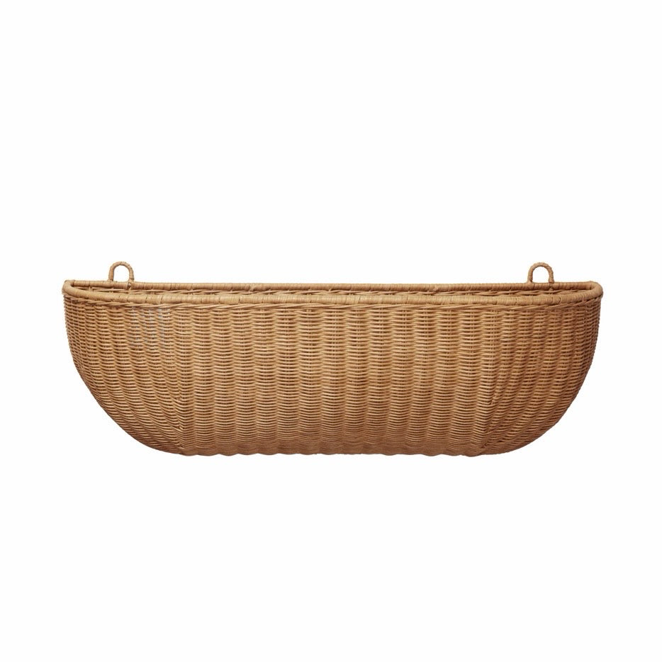 Ferm Braided Wall Pocket, Large, 29.5"W x 7.1"D x 9.8"H