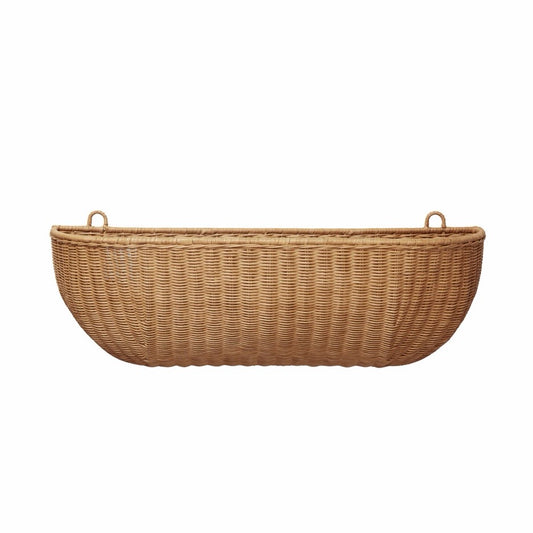 Ferm Braided Wall Pocket, Large, 29.5"W x 7.1"D x 9.8"H