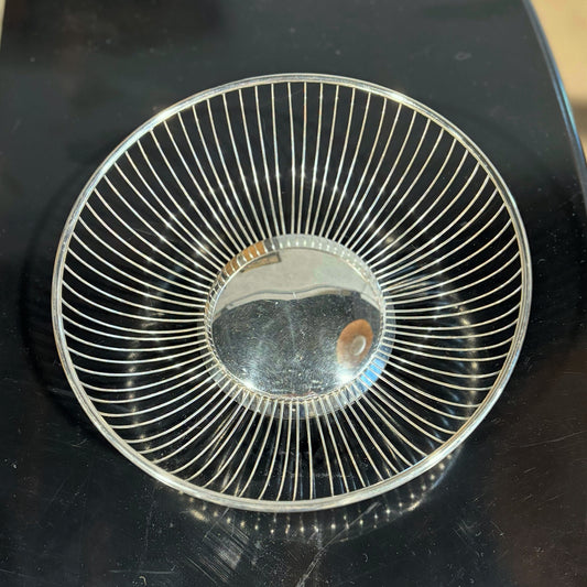 Silverplated Bread Basket 10" D x 8" H