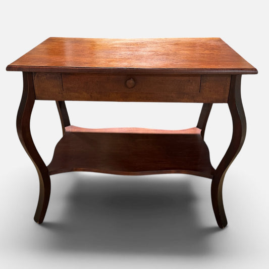 VTG Accent Table w/Cabriole legs