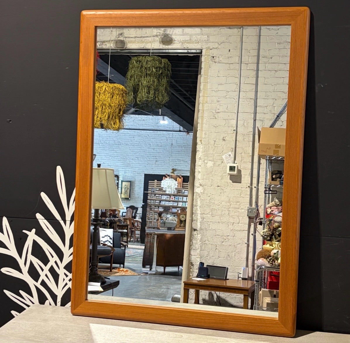Mobican Teak Mirror 32" W x 44" H