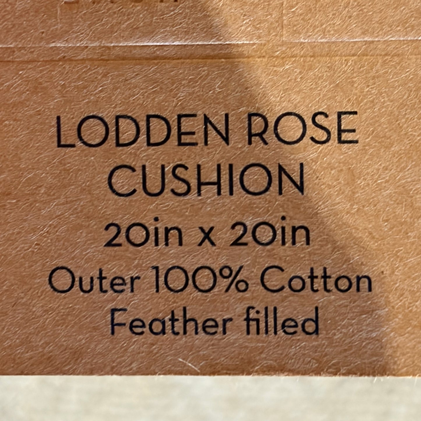 NWT Wm Morris At Home 'Lodden Rose' Feather Filled Pillow, 20"Sq