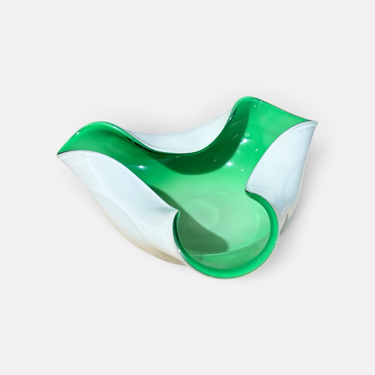 Hand Blown Art Glass Bowl