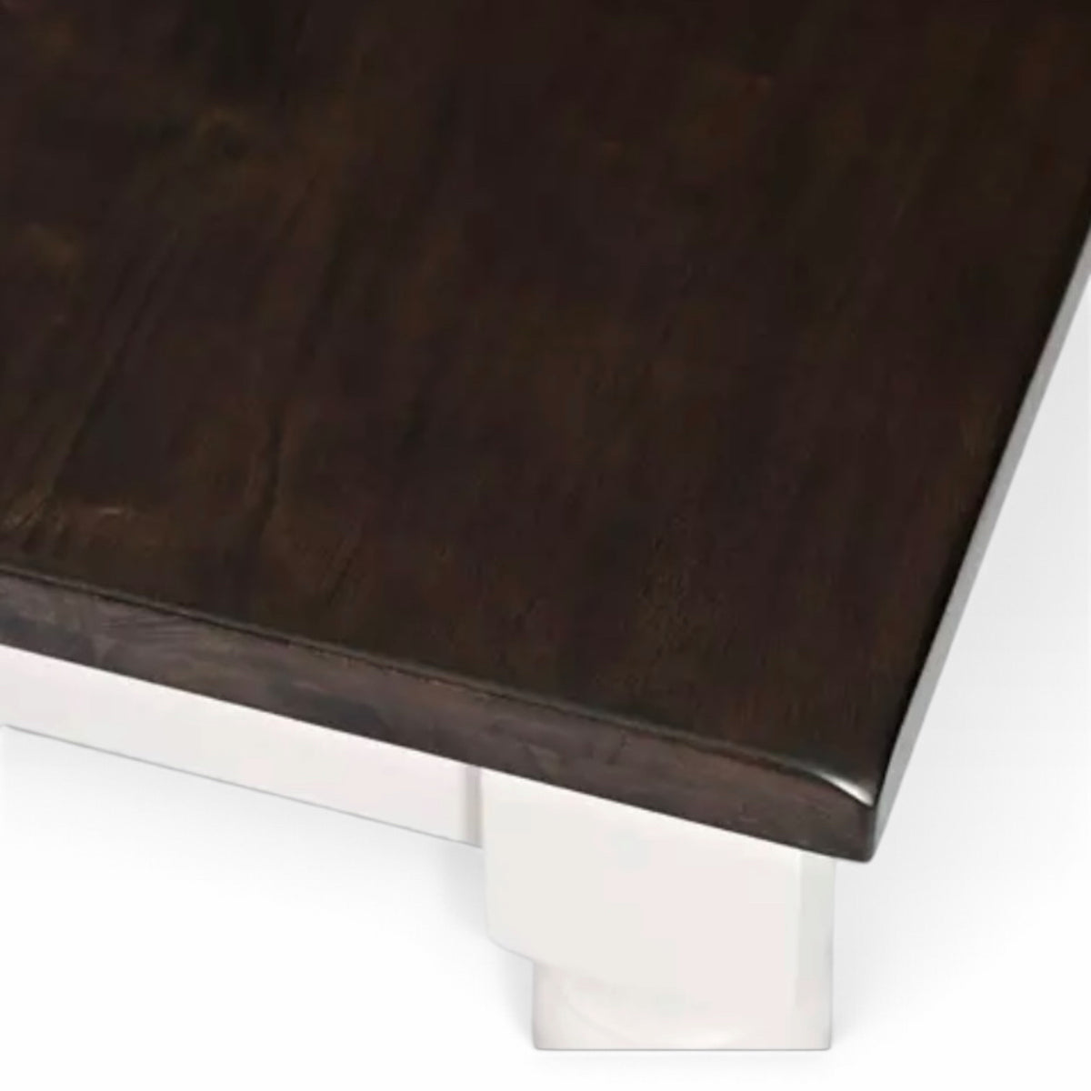 Orchard Park  Extendable Dining Table Brown & Light Grey, 60"-96"W x 42"D x 30"