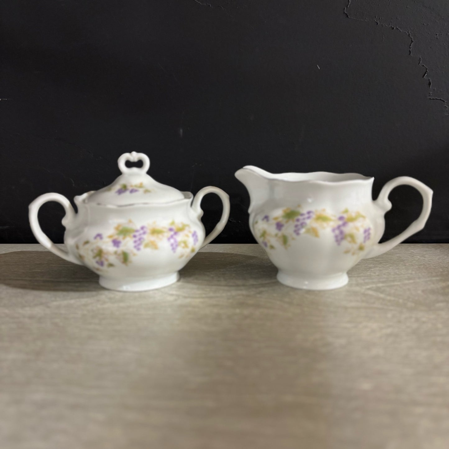 Favolina Poland Cream & Sugar Set 6.5" W x 5" D x 4.5" H
