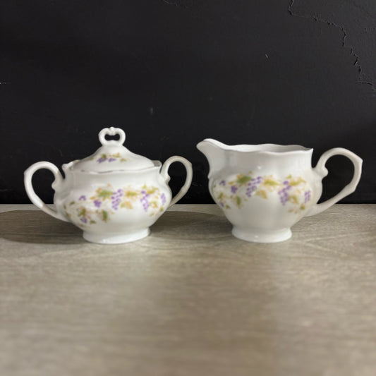 Favolina Poland Cream & Sugar Set 6.5" W x 5" D x 4.5" H