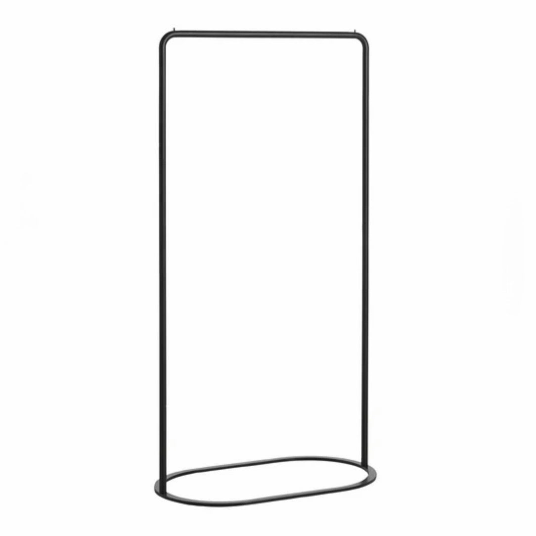 WOUD O&O Clothes Rack, Large, Black, Metal, 31.9" W x 18.9" D x 62.6" H
